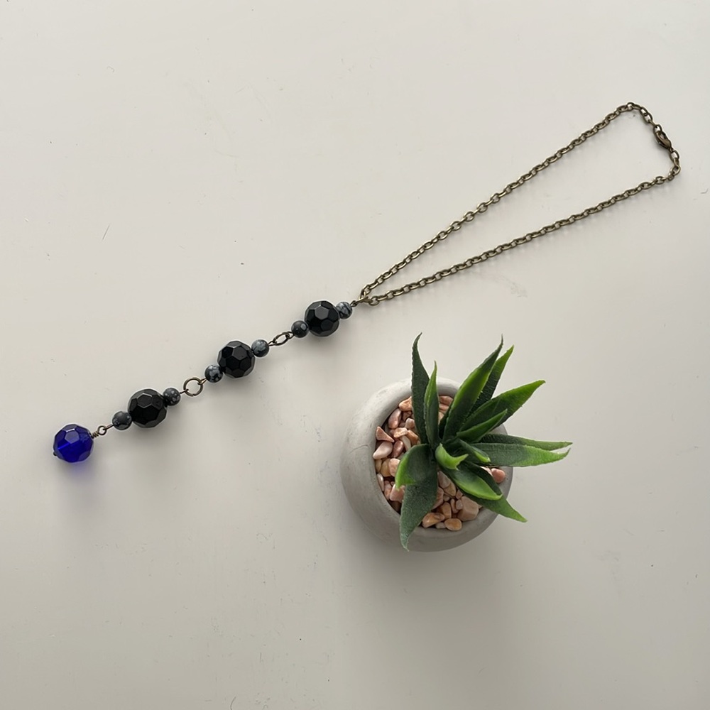 2 for $32 / Beaded y shape necklace